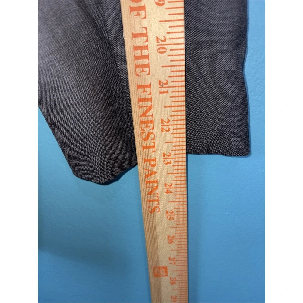 Brooks Brothers Madison Mens 100% Wool Blazer Dark Gray 40R 2 Button Old Money